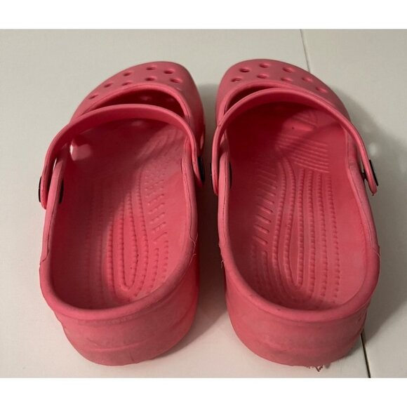 Crocs | Women's‎ Pink Slides Mules Sz 7 - Picture 4 of 6